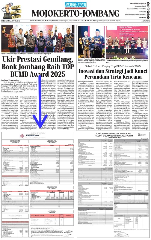 Laporan Publikasi Berita Memorandum